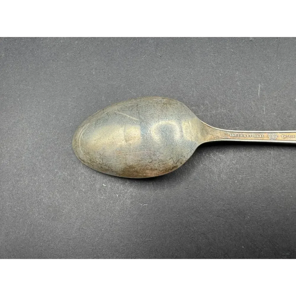 Vintage International Distinguished Americans Silver Spoon Benjamin Franklin